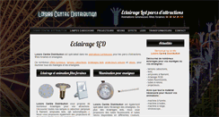 Desktop Screenshot of eclairage-led-parcs-attractions.com